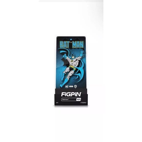 Ultra PRO 3'' FiGPiN Batman Electroplated Nickel Coating Laser Engraved Finish - Picture 2 of 5